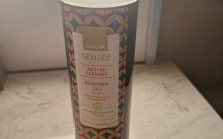 Avon Senses Active Cleanse -miesten suihkugeeli 500ml.