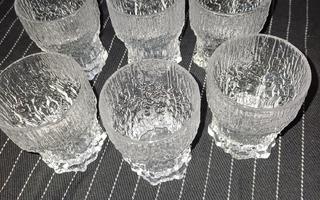 Iittala Aslak snapsilasit 6 kpl, yhteishinta 25 eur