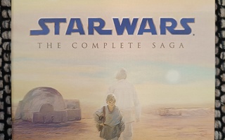 Star Wars: The Complete Saga (Blu-ray) Suomipainos
