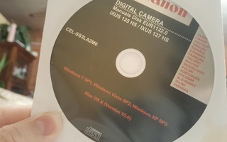 Canon digital camera manuals disk eur1122.0 cd
