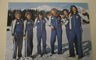 Lahti - hiihdon MM-kilpailut, naisten maajoukkue 1978, ei p.