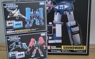 Transformers MP-13 Soundwave + kasetit