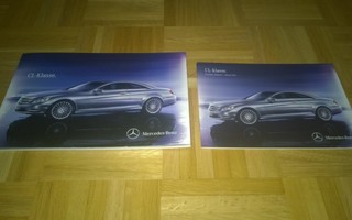 Esite Mercedes C216 CL Coupe, 2012. Sis myös CL 65 AMG.