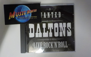 DALTONS - LIVE ROCK'N'ROLL. UUSI CD ( + ) TARJOUS !!