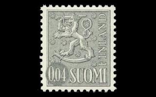 643 ** Leijonamalli 0,04 mk (1968)