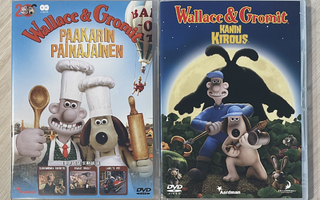 Nick Park: WALLACE & GROMIT -kokoelma (1989-2008) 3DVD