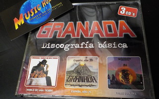 GRANADA - DISCOGRAFIA BASICA 3CD