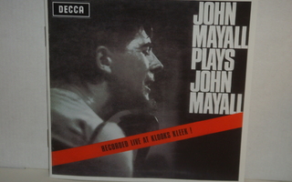 John Mayall & The Bluesbrakers CD J. M. Plays John Mayall