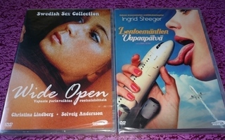 Wide Open ja Lentoemäntien vapaapäivä ( DVD ) - uusi -