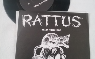 7" RATTUS Win Or Die / I'm Gonna Kill You (Mentally)