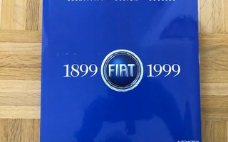 Kirja Fiat 100 vuotta 1899-1999 historiikki 600 127 Uno ym