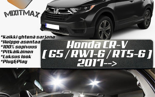 Honda CR-V (G5) Sisätilan LED -muutossarja 6000K ; x12