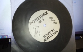 7" single : POWERMIX VOL. 3 mixed by beathoven