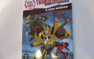 DVD TRANSFORMERS ROBOTS IN DISGUISE A NEW MISSION