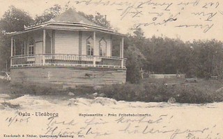 Postikortti, OULU, Hupisaarilta,  v 1905