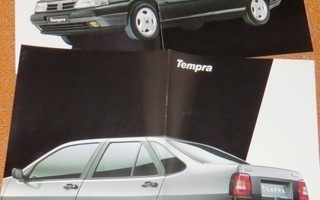 1993 Fiat Tempra esite - suom - KUIN UUSI - 12 sivua