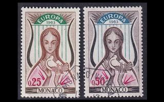 Monaco 742-3 o Europa (1963)