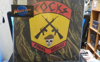 ROCKS - FINAL ASSAULT 12" -88 1ST AUSTRALIA PRESS M-/M-