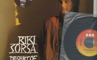 RIKI SORSA Desert Of Love - LP + Bonus 7” single - 1982