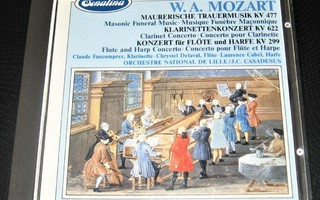 W. A. Mozart: Trauermusik / klarinettenkonzert cd