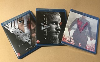 Vikings-sarjan kolme ensimmäistä kautta Blu-ray