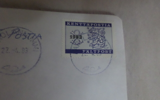 kentäpostia 1983 kuorella