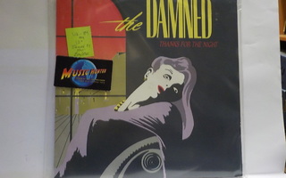 THE DAMNED - THANKS FOR THE NIGHT EX+/EX UK 1984 12" MAXI