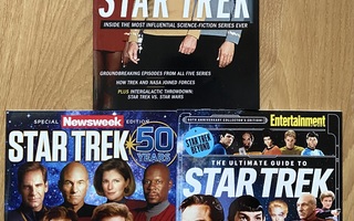 Kolme Star Trek juhlanumeroa