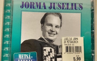 JORMA JUSELIUS-METSÄKUKKIA-20 Suosikkia-CD, v.1999 Warner