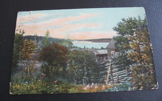 Ahvenanmaa - Tosan kylästä. v1912.
