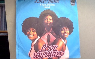 LOVE UNLIMITED :: LOVE'S THEME :: VINYYLI 7"  1974 !!