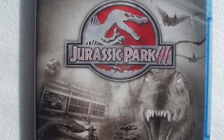 Jurassic Park III (Blu-ray, uusi)