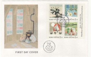 FDC  ensipäiväkuori 1992 Nordia postimerkkinäyttely
