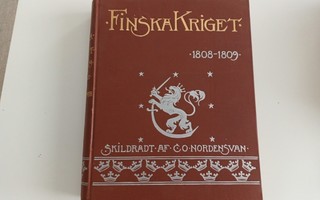 Finska kriget 1808-1809 av C O Nordensvan. Vuodelta1898.