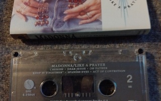 Madonna/ like a prayer. C-kasetti.