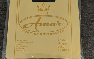 musta Amar 20 den Single-sukat vintage