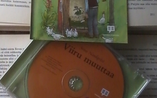 Sven Nordqvist - Viiru muuttaa (äänikirja, CD)