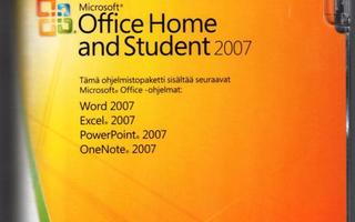 Microsoft ohjelmisto Home and Student 2007