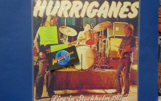 HURRIGANES - LIVE IN STOCKHOLM 1977 UUSI 29 JAN 2021 2LP