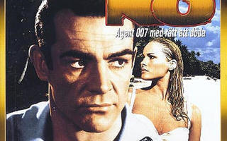 Dr. No  -  Agent 007 Med Rätt Att Döda -  DVD