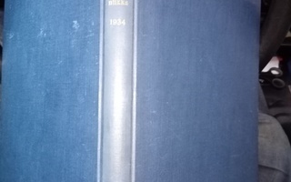AUTOTEKNIIKKA 1-12 VUOSIKERTA 1934