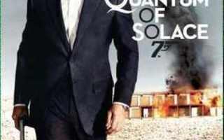 007 Quantum of solace 2 x dvd