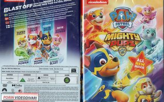 Paw Patrol Mighty Pups	(37 413)	UUSI	-FI-	DVD					ryhmä hau,