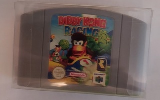 * Diddy Kong Racing N64 PAL+ Uusi Suojakotelo Lue Kuvaus