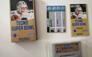Super Famicom 16-bit Tecmo Super Bowl(Aasia)