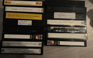 Betamax kasetit 15kpl