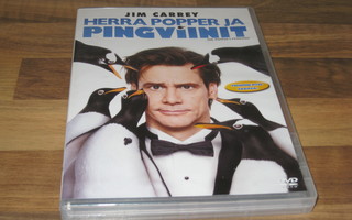 Herra Popper ja Pingviinit dvd (Jim Carrey)