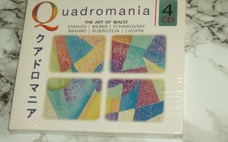 4 X CD Quadromania - The Art Of Waltz (Uusi)