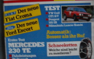 MOT - Die Auto-Zeitschrift Nro 25/1985 (20.11)