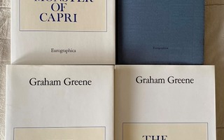 Harvinaisia kirjoja GRAHAM GREENE / Signeerattuja!